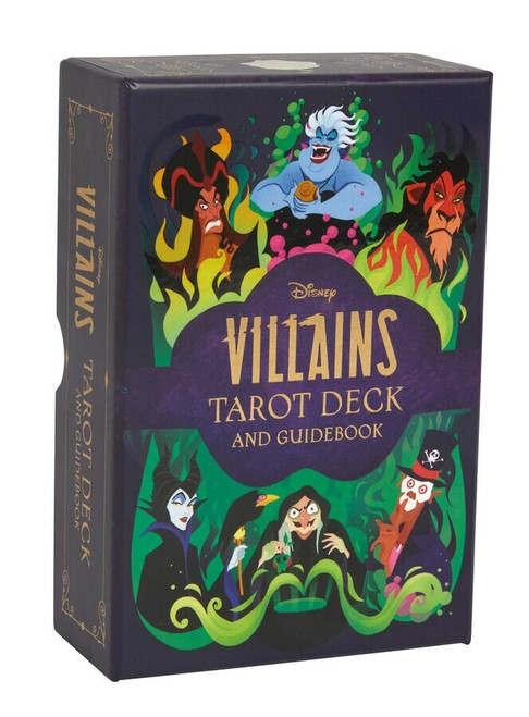 Disney Villains Tarot Deck & Guidebook