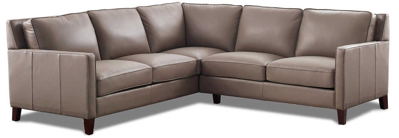 Haven shop leather sectional