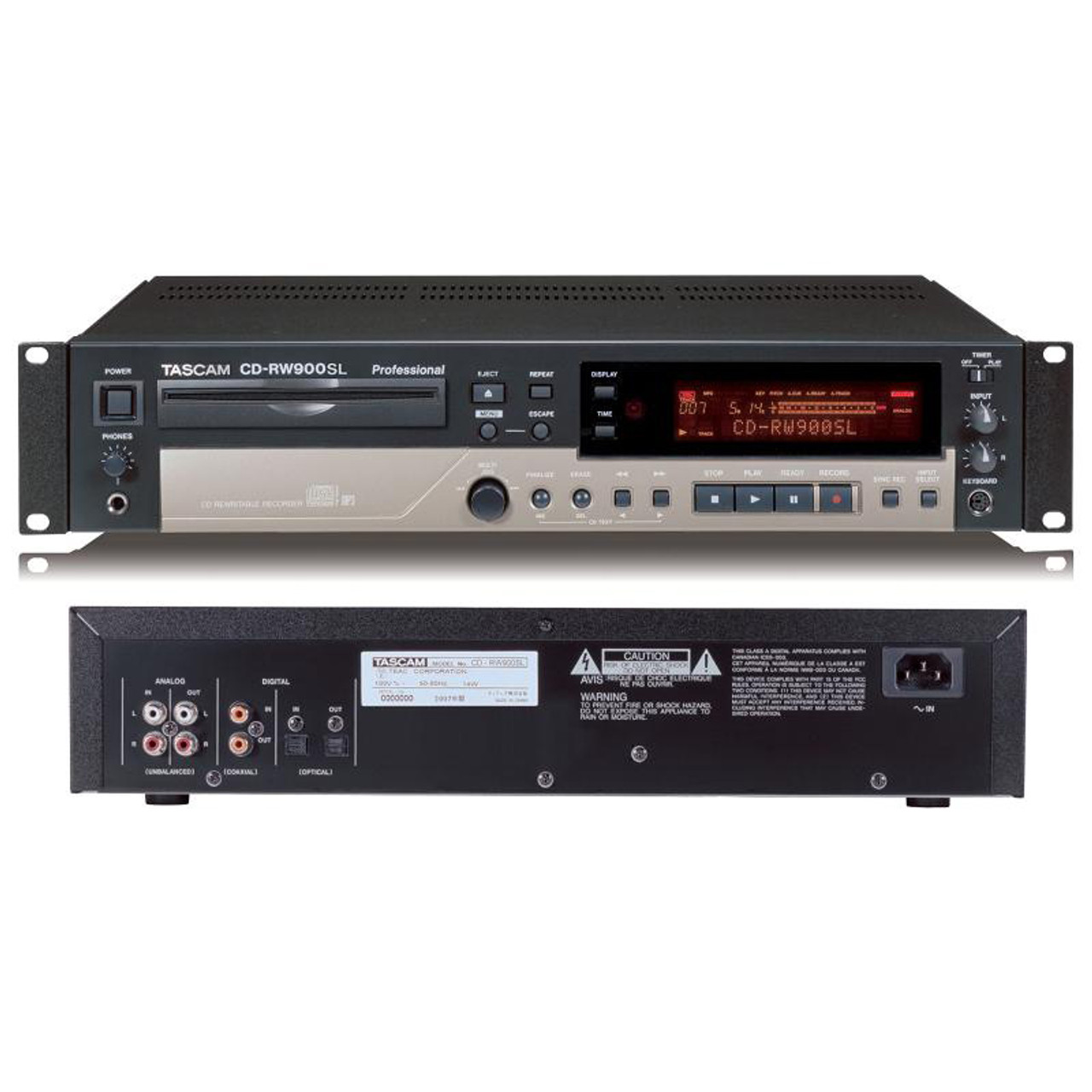 Tascam CD-RW900SL CD Recorder | One Of The Most Popular CD