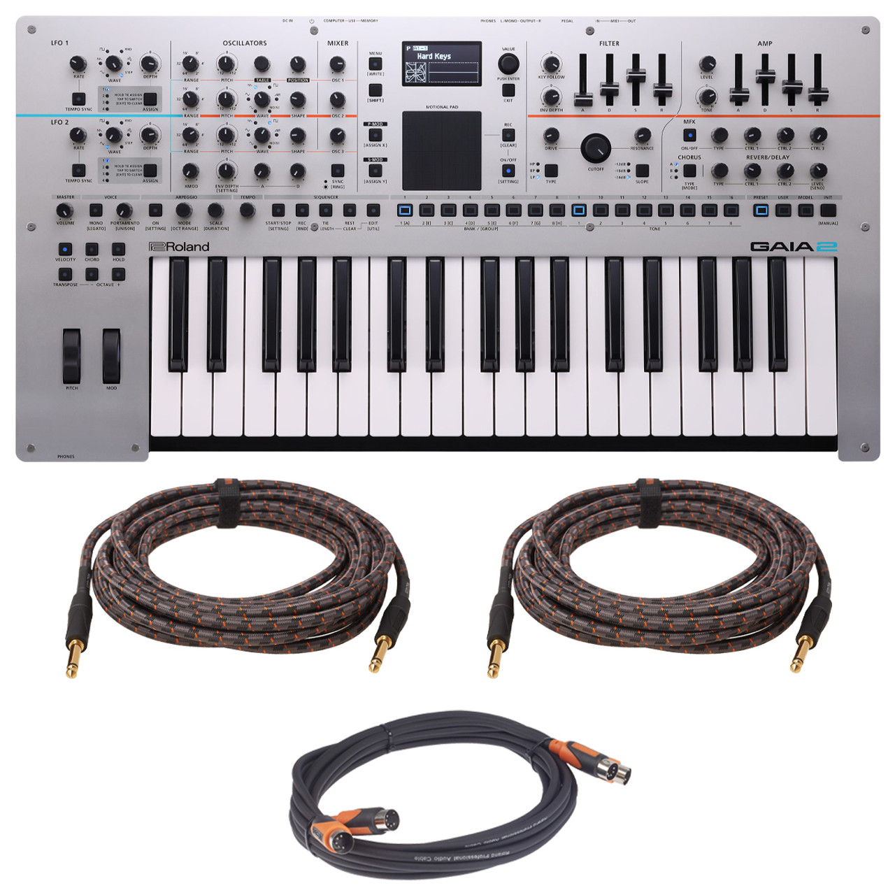 ROLAND Câble MIDI Gold 3M 