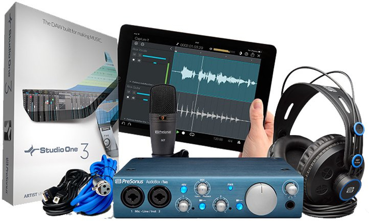 Presonus AudioBox iTwo Studio USB 2.0 / iOS Recording Studio 