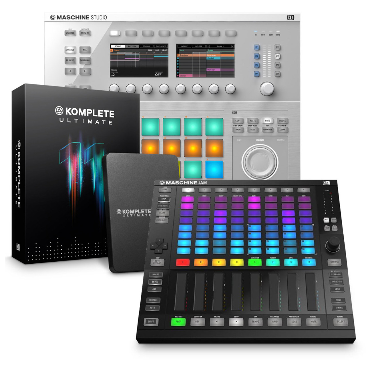 native instruments maschine studio white