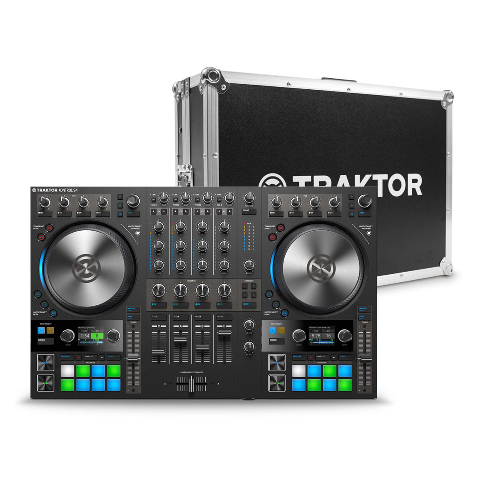 Native Instruments Traktor Kontrol S4 MK3 With Flightcase 4