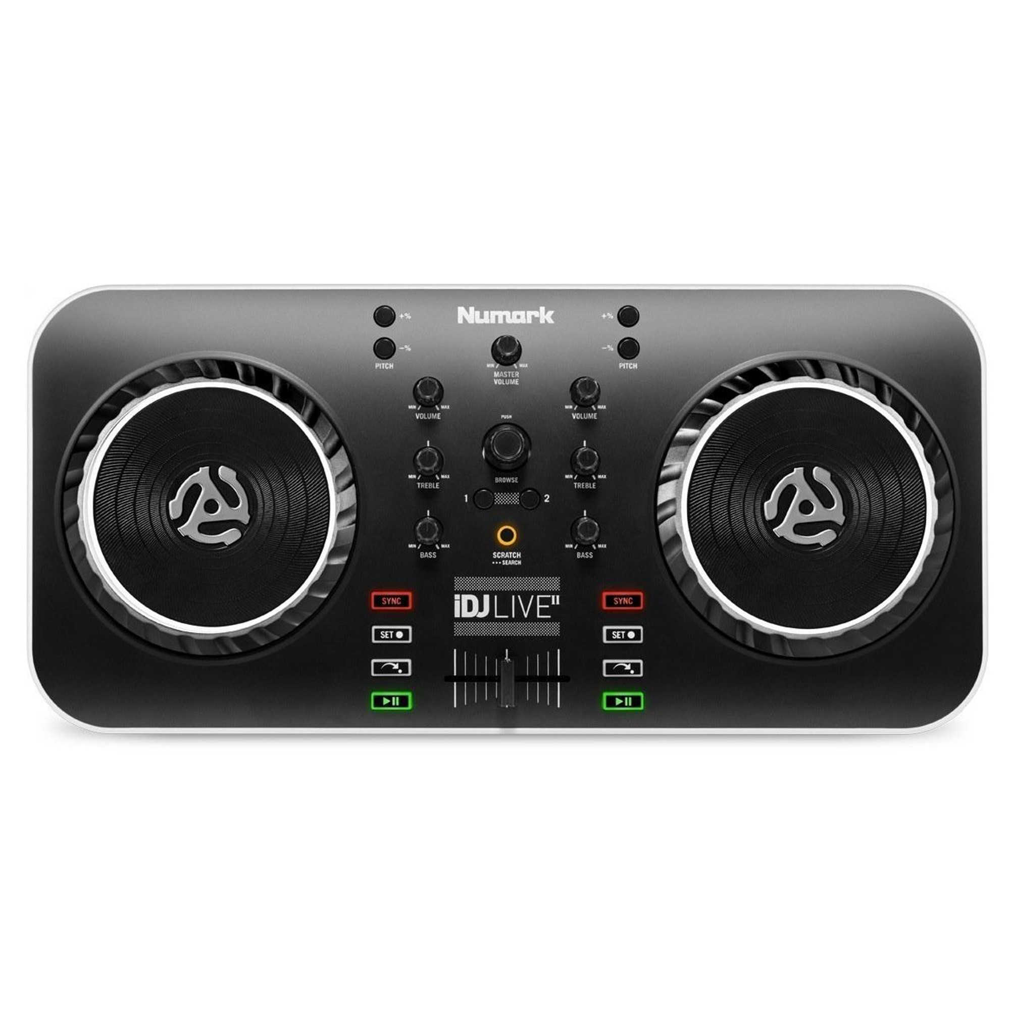 Numark iDJ Live 2 DJ Controller iOS, Mac, PC - Music Matter