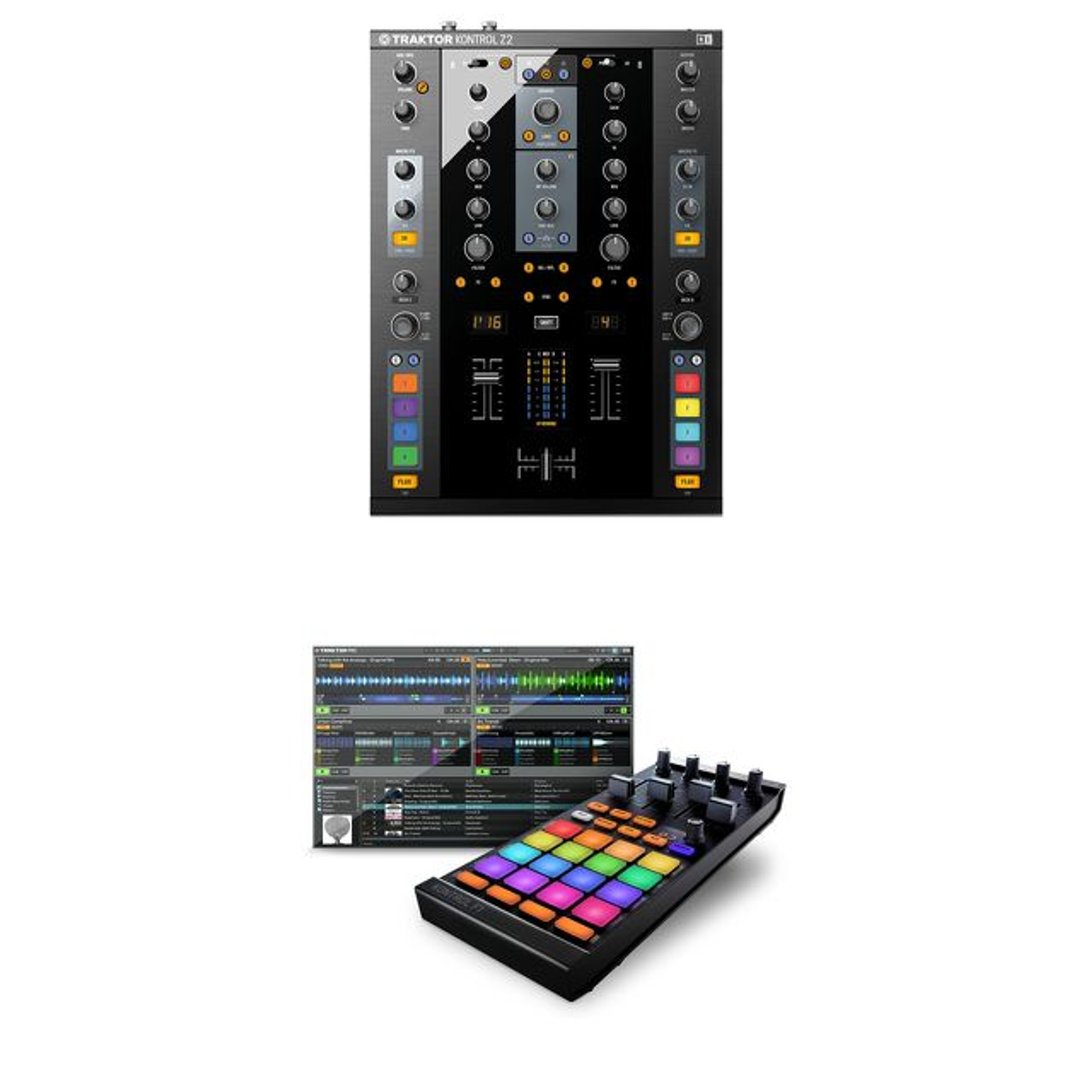 Native Instruments Traktor Kontrol Z2 DJ Mixer, Traktor