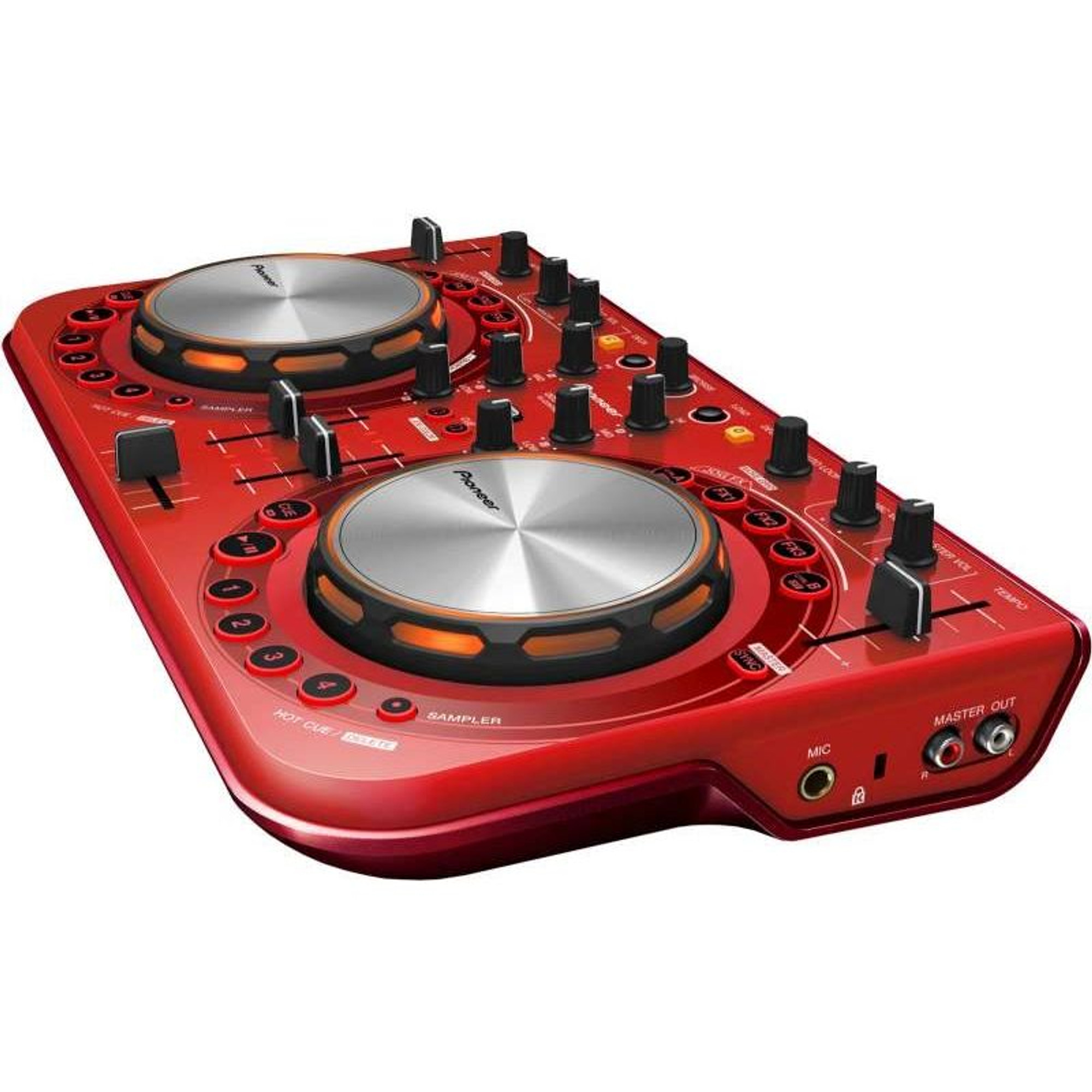 Pioneer DDJ-WEGO DJコントローラー パイオニア　レッド Amazon | パイオニア DJコントローラー DDJ-WeGO-R レッド | DJ
