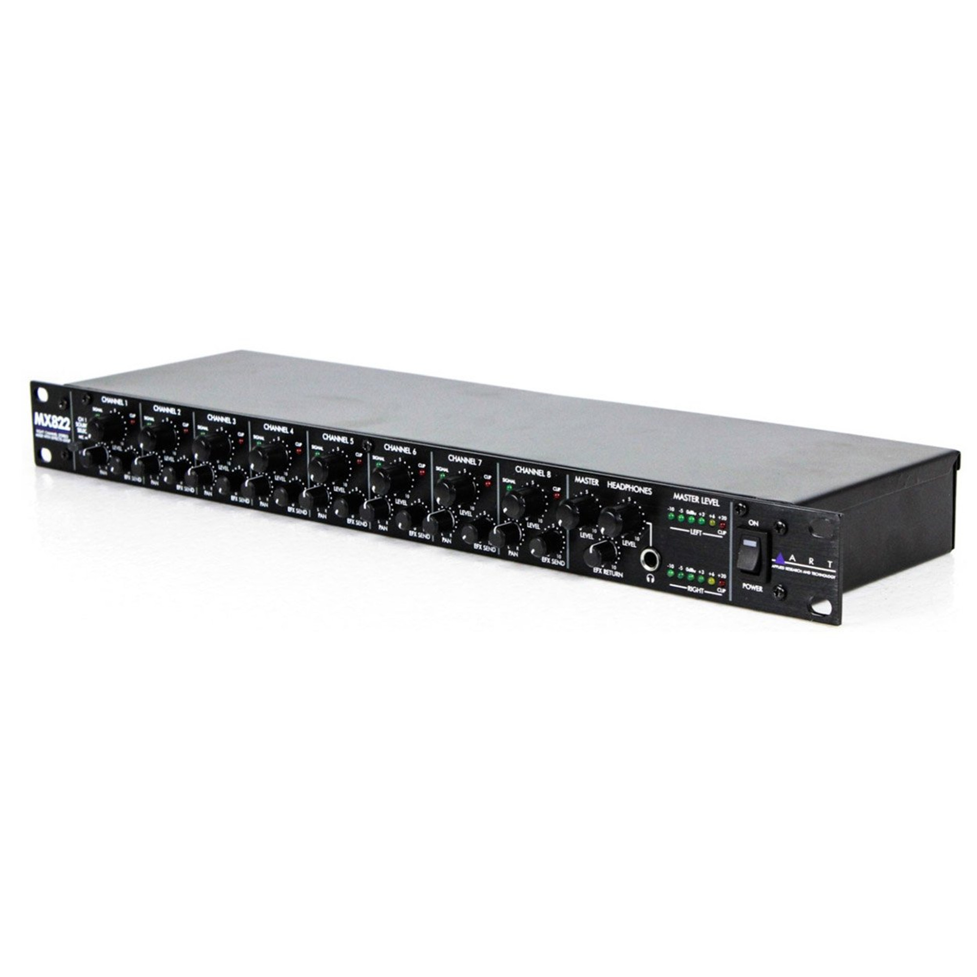 配信機器・PA機器・レコーディング機器 ART MX822 8-Channel Stereo Mixer ART MX822 Stereo Rackmount Mixer | Sweetwater