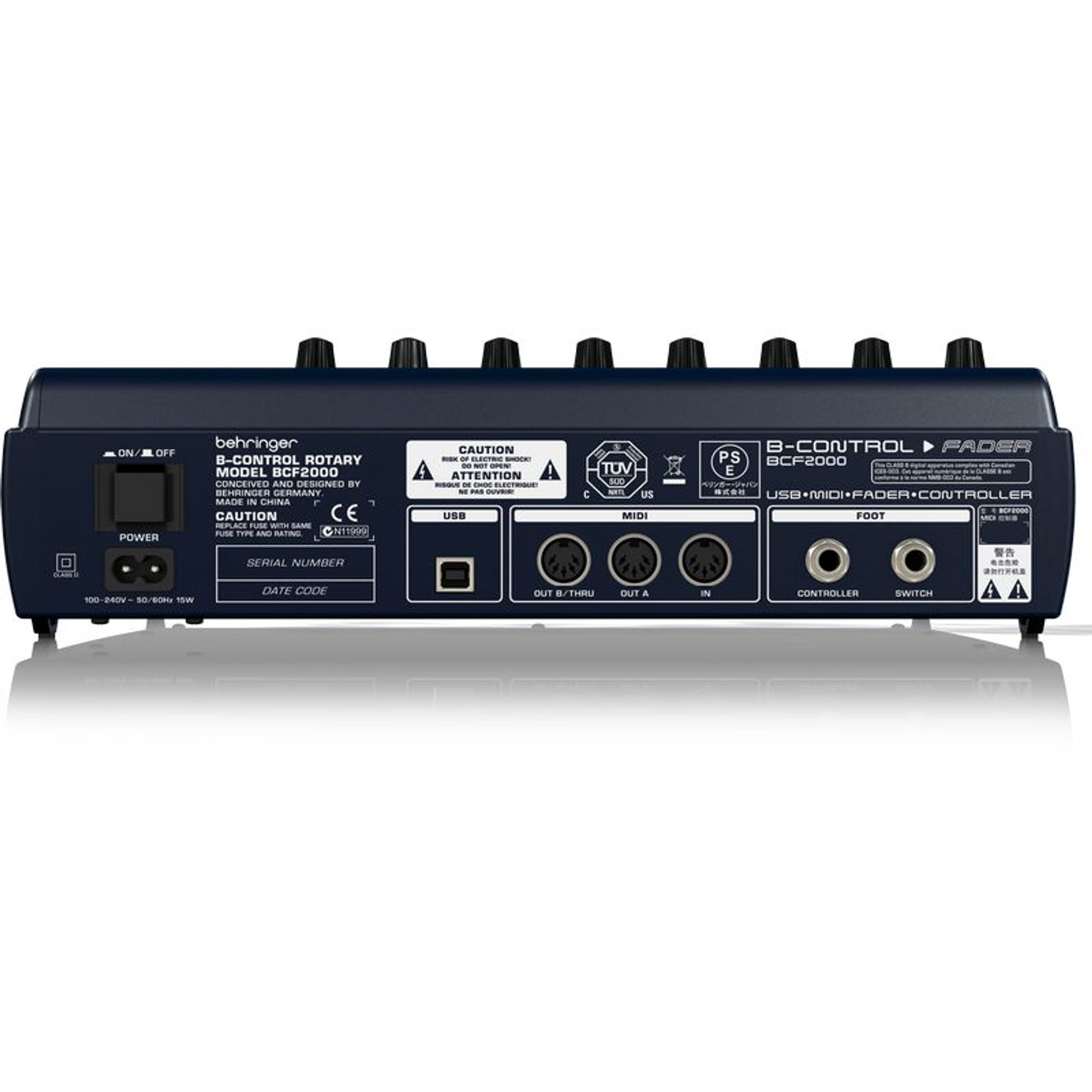 BEHRINGER BCF2000 B-CONTROL FADER フィジカルコントローラー