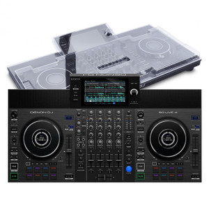 Denon DJ SC Live 4 with Decksaver Cover