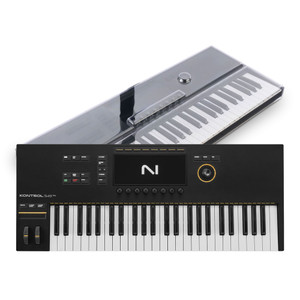Native Instruments Kontrol S49 MK3 with Decksaver Cover