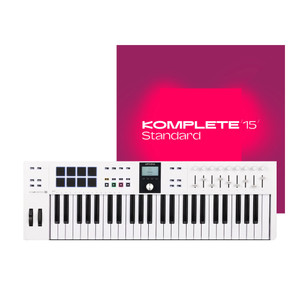 Arturia Keylab Essential MK3 49 (White) with Komplete 15 Standard