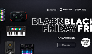 Black Friday Deals on Focusrite, Novation & Adam