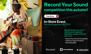 Focusrite Record Your Sound Competition In-Store Event