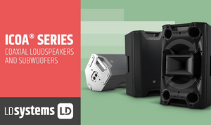 LD Systems ICOA Series Coaxial PA Speakers