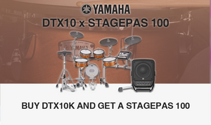 Buy a DTX10K & Get a FREE STAGEPAS 100!