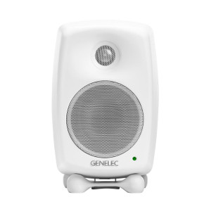 Genelec 8020 DWM - White (Single) Studio Monitor Front
