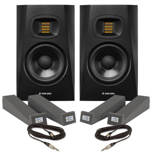 Adam T5V (Pair) With Isolation Pads & Cables