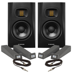 Adam T7V (Pair) With Isolation Pads & Cables