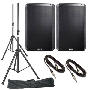 Alto TS315 (Pair) With Stands, Stands Bag & Cables Alto TS315 (Pair) With Stands, Stands Bag & Cables
