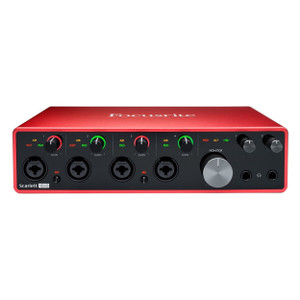 Focusrite Scarlett 18i8 (3rd Gen) Front Angle