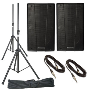 dB Technologies B-Hype 8 (Pair) With Stands, Stands Bag & Cables 