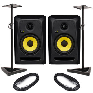 KRK Rokit Classic 5 (Pair) With Stands & Cables