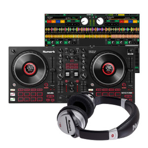 Numark Mixtrack Platinum FX Inc Serato DJ Lite & HF125 DJ Headphones