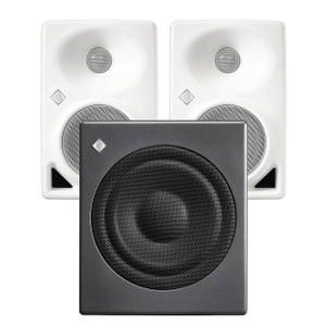 Neumann KH 80 DSP White (Pair) With KH 750 Subwoofer