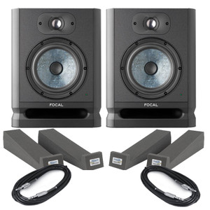 Focal Alpha 65 Evo (Pair) With Isolation Pads & Cables