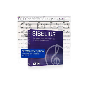 Avid Sibelius Subscription Renewal