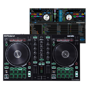 Roland DJ-202 with Serato DJ Pro