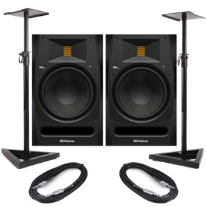 Presonus R80 V2 (Pair) With Stands & Cables
