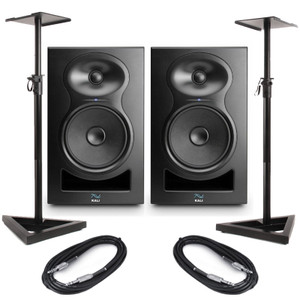 Kali Audio LP-8 V2 (Pair) With Stands & Cables 