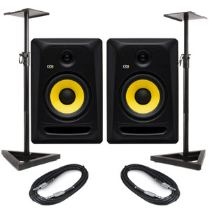 KRK Rokit Classic 7 (Pair) With Stands & Cables