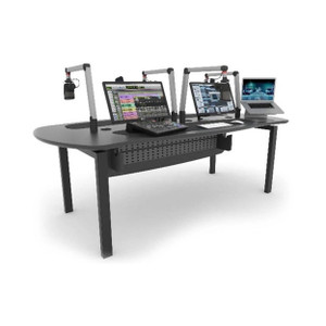 AKA Design ProCast R4 Static Desk (Grey & Graphite) 1