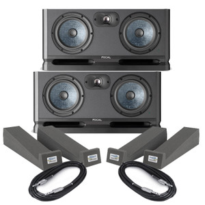 Focal Alpha Twin EVO (Pair) With Isolation Pads & Cables