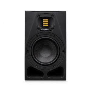 Adam Audio A7V - Black 2-Way Near-field Powered Studio Monitor with 7” LF Driver Front