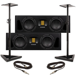 Adam Audio A44H (Pair) with Stands & Cables