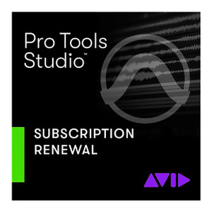 Avid Pro Tools Studio 1-Year Subscription Renewal 1
