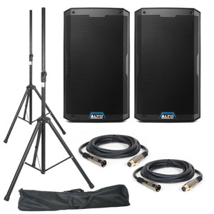 Alto TS410 (Pair) with Stands, Stands Bag & Cables