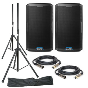 Alto TS412 (Pair) with Stands, Stand Bag & Cables