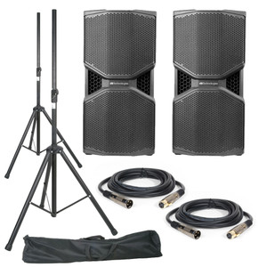 db Technologies Opera Reevo 210 (Pair) with Stands, Stand Bag & Cables