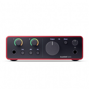 Focusrite Scarlett Solo 4th Gen Front