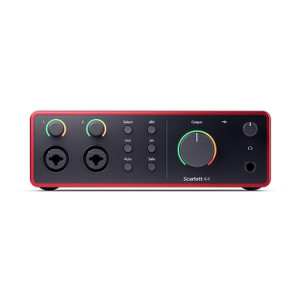 Focusrite Scarlett 4i4 4th Gen Front