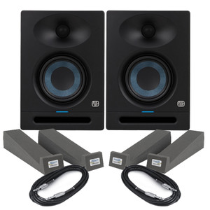 Presonus Eris Studio 4 (Pair) with Isolation Pads & Cables