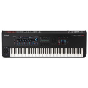 Yamaha Montage M8X 88Key Synthesizer Keyboard Workstation Top