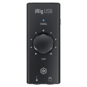 IK Multimedia iRig USB Guitar Interface Top