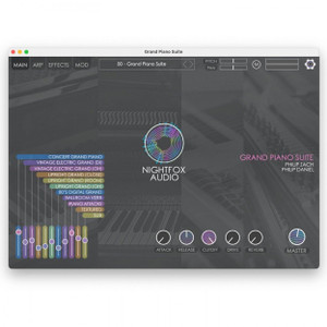Nightfox Audio Grand Piano Suite VST Software Home