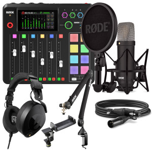 RODE NT1 Signature Series Rodecaster Pro II Studio Recording Kit
