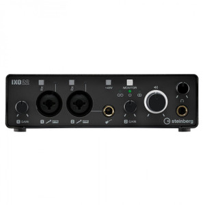 Steinberg IXO22 (Black) Audio Interface Front